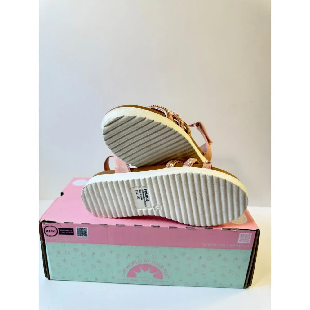 Jellypop Sandals Womens Comfort Pink US 13